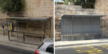 È polemica sulla pensilina della discordia a Santa Venera costata 20mila euro