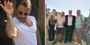 Salt Bae pizzicato a Valletta