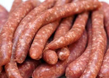 salsicce, carne,macellaio