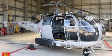 Elicottero delle Forze Armate subisce danni durante il pre-decollo