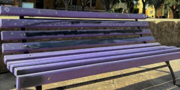 Vandali prendono di mira la panchina in ricordo delle vittime di femminicidio e violenza domestica