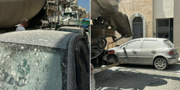 Si rompe una pompa, a Qormi “piove” calcestruzzo; ferito un operaio