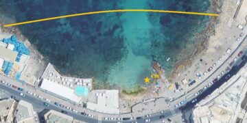 Rischio contaminazione a St. Paul’s Bay, bagni sconsigliati in un tratto di costa