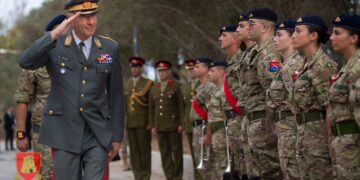 Presidente del comitato militare dell’Unione Europea in visita ufficiale a Malta