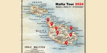 Parte il “Malta Tour 2024”: dalla Sicilia quindici equipaggi raggiungono l’arcipelago a bordo delle auto d’epoca