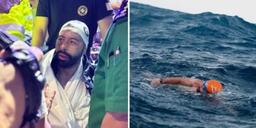 Neil Agius (ri)scrive la storia: battuto il record di 140 chilometri a nuoto attorno a Malta e Gozo