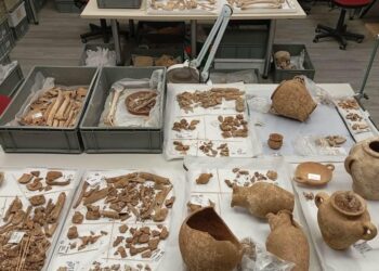 Scoperta tomba punica di 2.300 anni fa durante i lavori per il nuovo parcheggio del Mater Dei