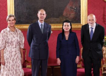 Il Presidente di Malta incontra il Duca e la Duchessa di Edimburgo a Valletta