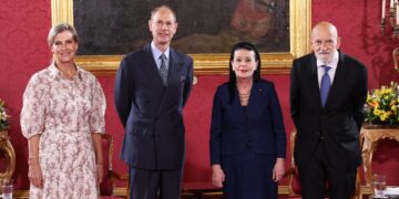 Il Presidente di Malta incontra il Duca e la Duchessa di Edimburgo a Valletta