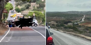 Bimba di 3 anni tra i feriti dell’incidente stradale sulla collina di Selmun