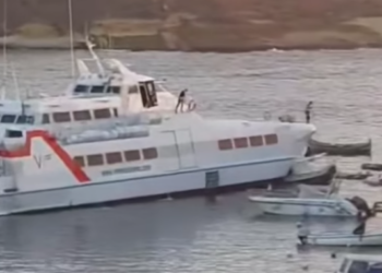 Traghetto veloce Gozo-Malta si schianta contro una barca ormeggiata a Mgarr