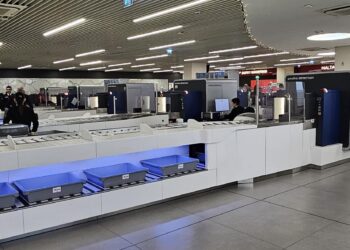 scanner 3D aeroporto controlli