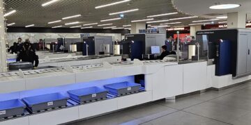 scanner 3D aeroporto controlli