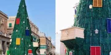 L’albero di Natale della “discordia” a Valletta è costato quasi 19.500 euro