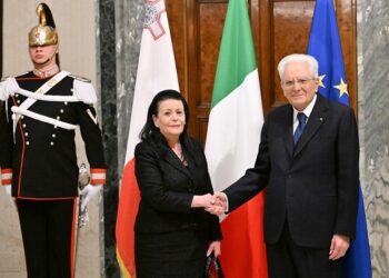 Spiteri Debono a Roma da Mattarella: «Malta e Italia unite da profondi legami di amicizia»