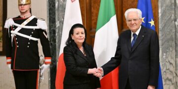 Spiteri Debono a Roma da Mattarella: «Malta e Italia unite da profondi legami di amicizia»
