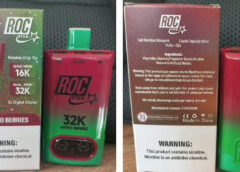 Sigaretta elettronica con alta concentrazione di nicotina, scatta l’allerta