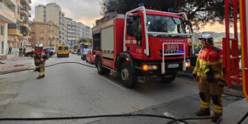 Incendio nei garage di un condominio a Sliema