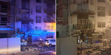 Paura a Qawra: crolla un balcone nella notte, nessun ferito