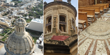 Maltempo sorprende Gozo: fulmini colpiscono due chiese a Xewkija e Victoria