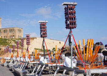 Valletta si prepara alla finalissima del Malta International Fireworks Festival in programma per questa sera