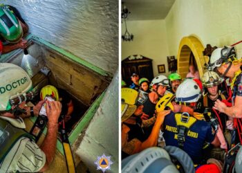 Bimba cade in un pozzo, salvata dalla Protezione Civile insieme al padre