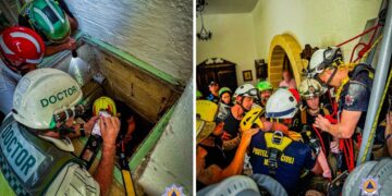 Bimba cade in un pozzo, salvata dalla Protezione Civile insieme al padre