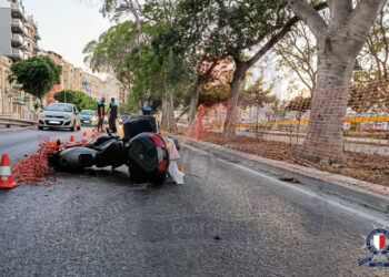 Pietà, centauro perde la vita dopo lo schianto fatale contro il marciapiede