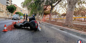 Pietà, centauro perde la vita dopo lo schianto fatale contro il marciapiede