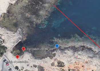 Acque contaminate a St. Julian’s, scatta il divieto di balneazione nei pressi di Wilga Street