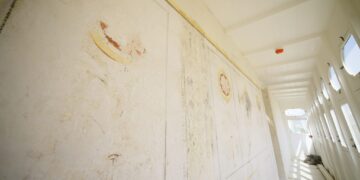 Il restauro del Palazzo del Gran Maestro svela rare decorazioni d’epoca francese