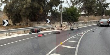 Incidente stradale a Marsa: motociclista finisce in ospedale