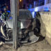 Perde il controllo dell’auto e si schianta contro un palo: 54enne gravemente ferito