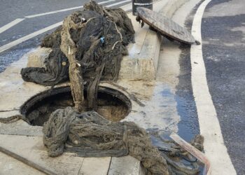 Qormi, fognature intasate dalle salviette gettate impropriamente nel water