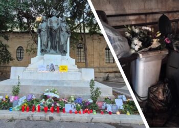 Fiori rimossi dal memoriale di Caruana Galizia: Gafà scatena la reazione delle ambasciate, Abela l’ira della società civile