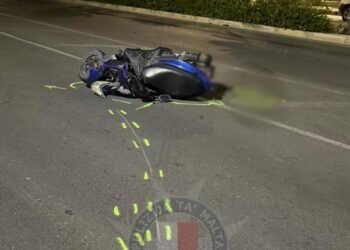 Marsascala, schianto auto e moto: ferito un 33enne