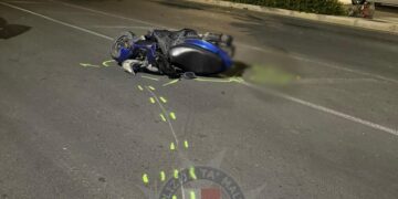 Marsascala, schianto auto e moto: ferito un 33enne