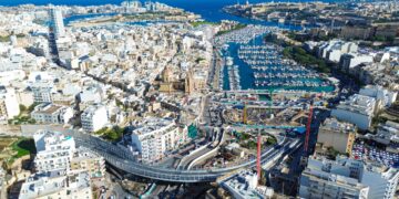 Msida Creek, taglio del nastro per il nuovo cavalcavia: aprirà al traffico dalla mezzanotte