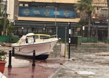 barche, barca, maltempo,