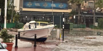 barche, barca, maltempo,