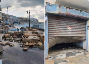 La furia di Harry si placa, Marsascala cura le ferite di «una devastazione senza precedenti»