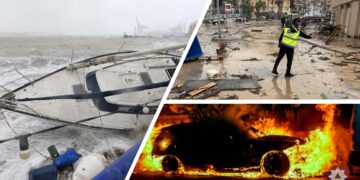 Malta fa i conti con la tempesta Harry: alberi abbattuti, voli dirottati e danni lungo le coste