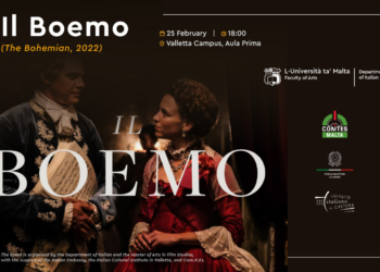 Valletta, prima proiezione a Malta del film “Il Boemo” con il regista Petr Václav