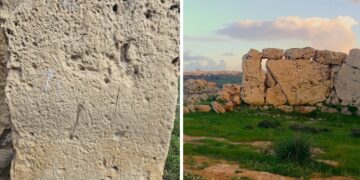 Turista sfregia gli antichi Templi di Ggantija: danni «irreversibili» a un megalite