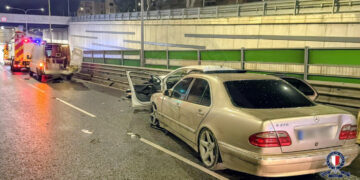 Carambola nella notte a Tarxien, feriti due funzionari di Transport Malta in servizio