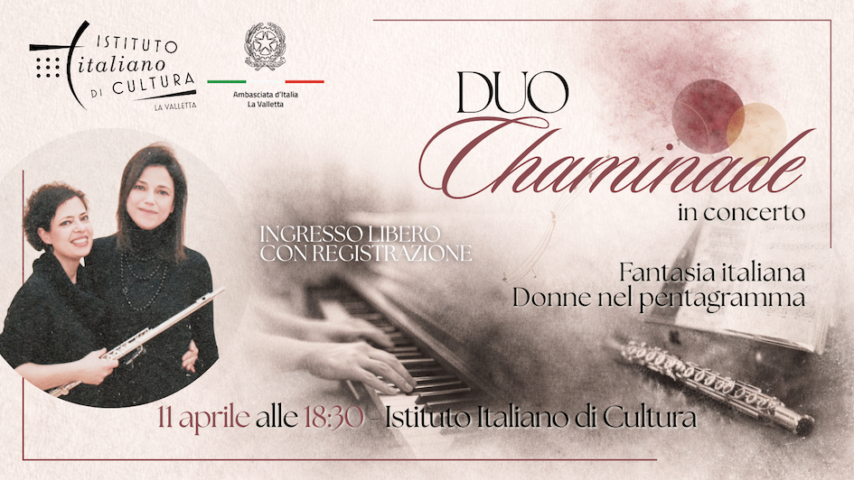 Il Duo Chaminade porta in scena a Valletta “Donne nel pentagramma”