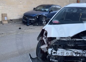 Schianto all’alba a Luqa: due feriti