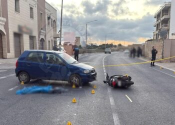 Auto contro scooter a Ghaxaq, 31enne gravemente ferito