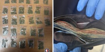 Scambio di droga in strada, arrestato 36enne: sequestrati dosi e contanti