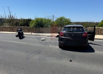 Schianto tra auto e moto a Zabbar, giovane italiano gravemente ferito